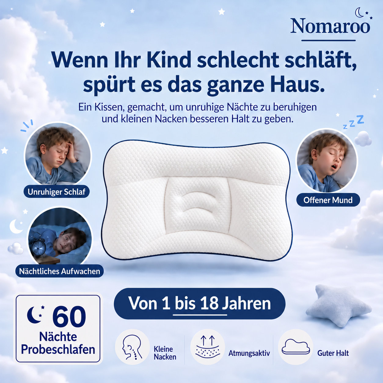Nomaroo: Nächte, die beim entspannten Großwerden helfen