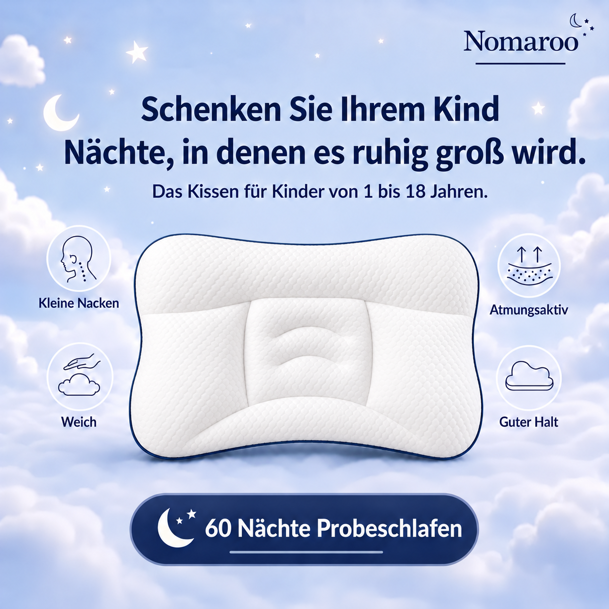 Nomaroo: ruhigere Nächte für Kinder und Eltern