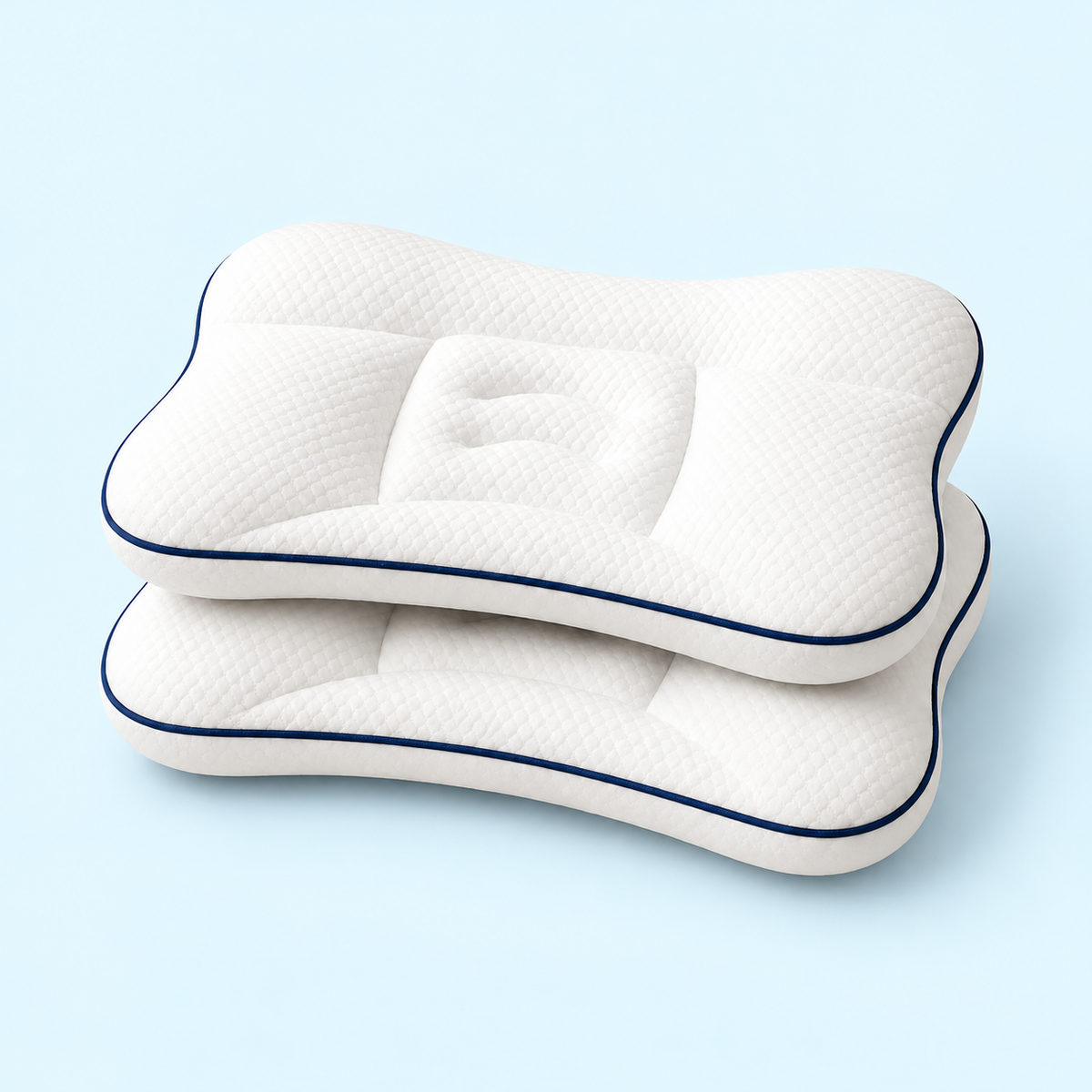 2er-Pack ergonomische Kinderkissen von Nomaroo