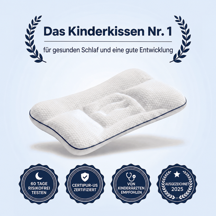 Nomaroo Kinderkissen für eine gesunde Schlafhaltung