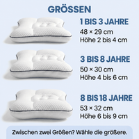 Nomaroo Kinderkissen für eine gesunde Schlafhaltung